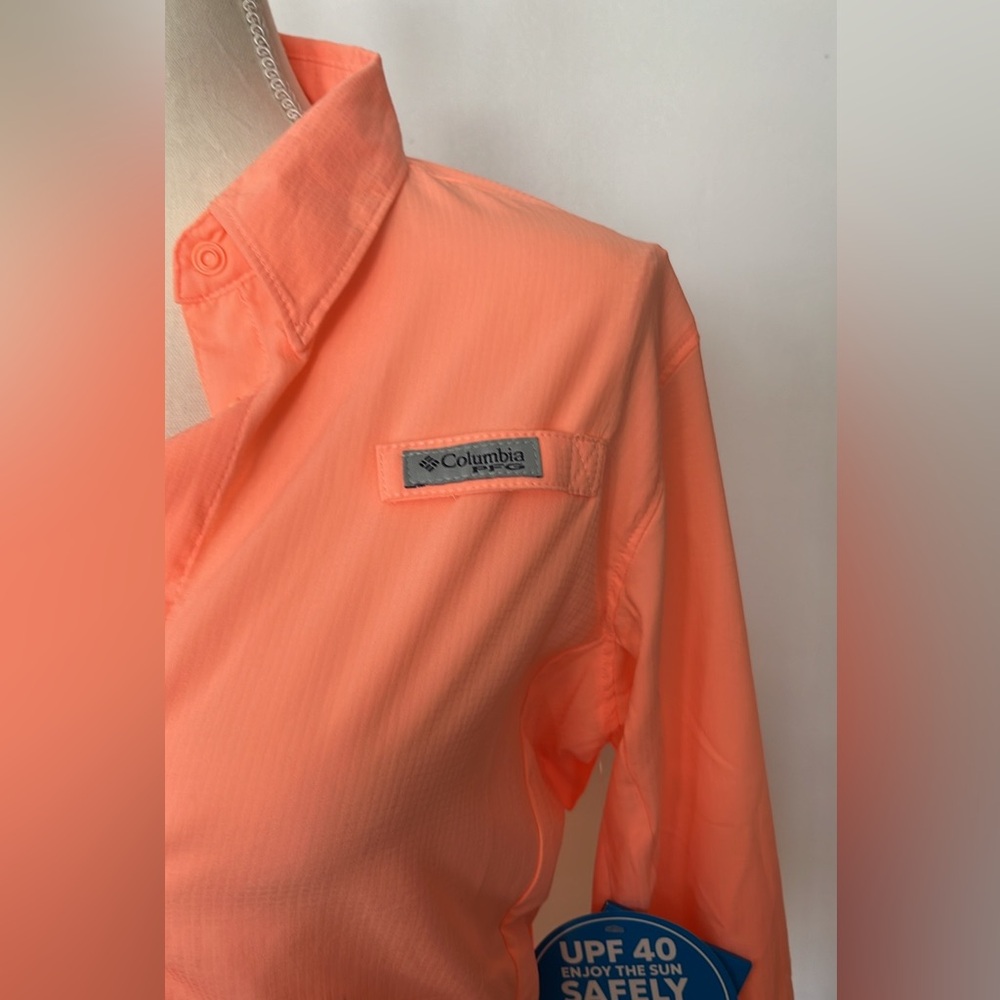 Columbia Women’s PFG Tamiami II Long Sleeve Shirt small nwt - Picture 4 of 16